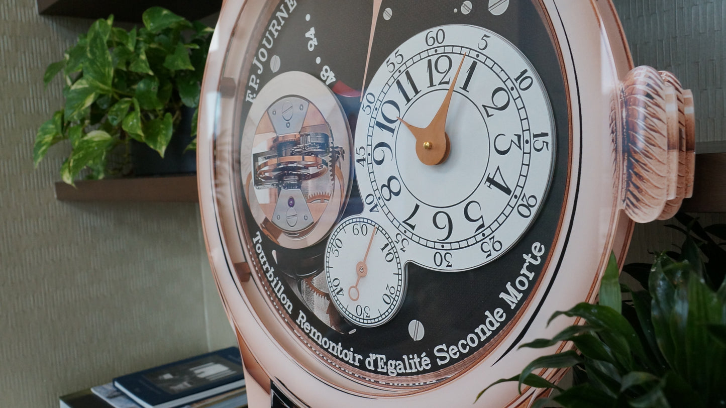F.P. Journe Tourbillon Rose Gold Black Dial Metal