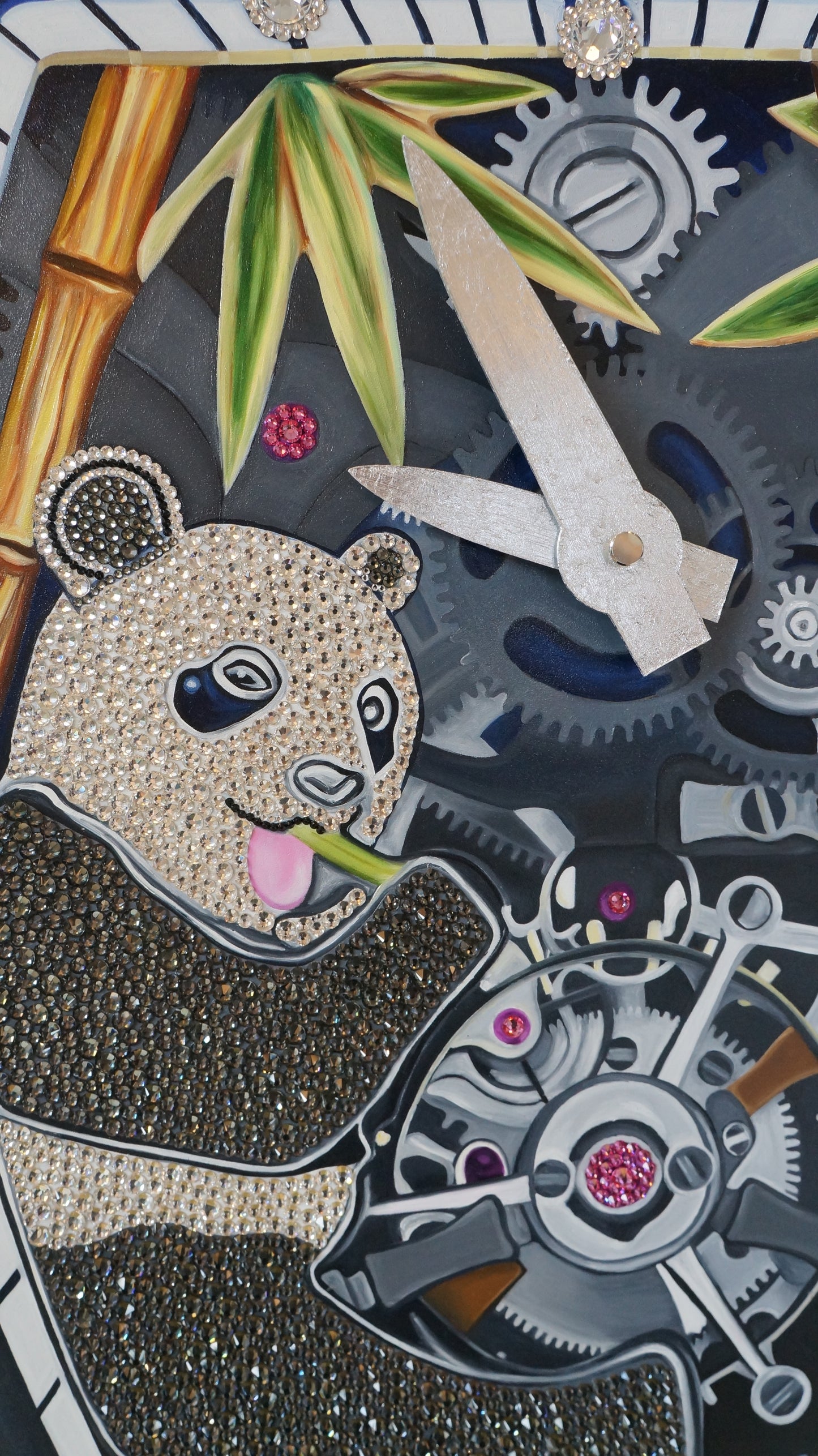 Panda Swarovski Crystal