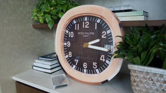 Rose Gold Brown 18 Metal