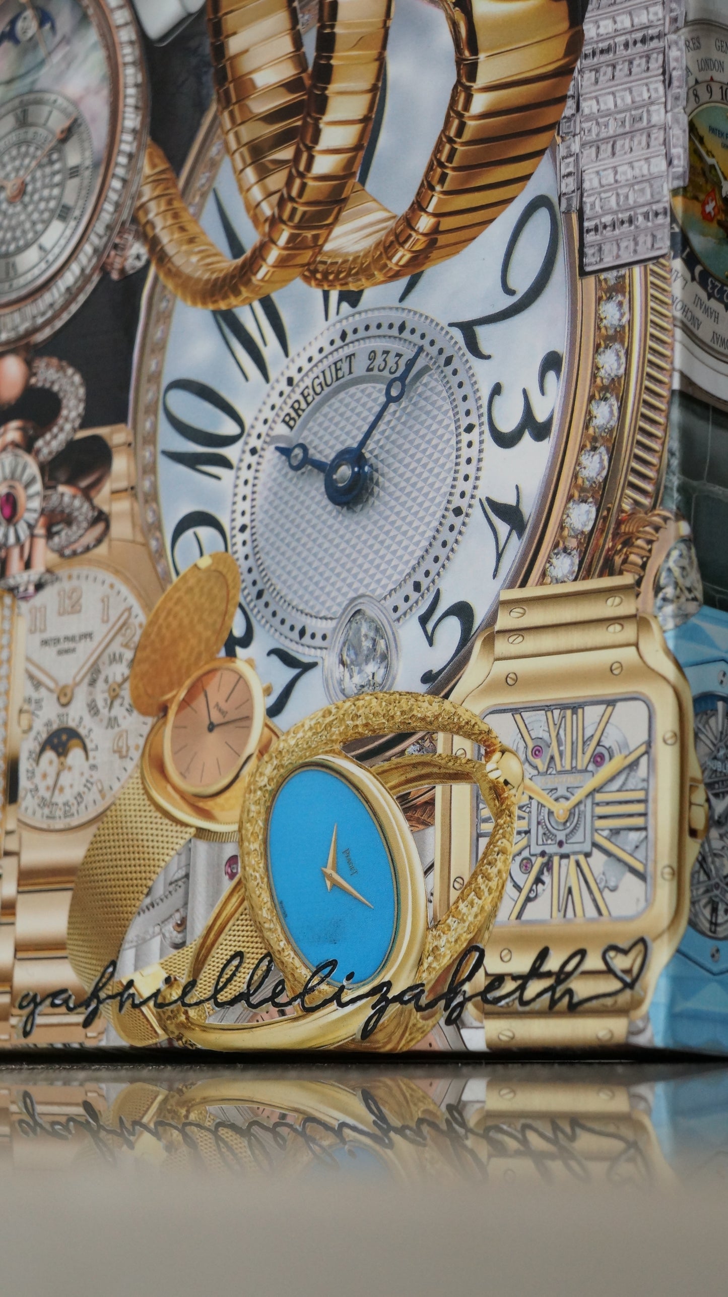 Luxury Timepiece Collage
