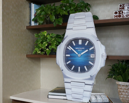 Nautilus 18 Blue Dial Metal