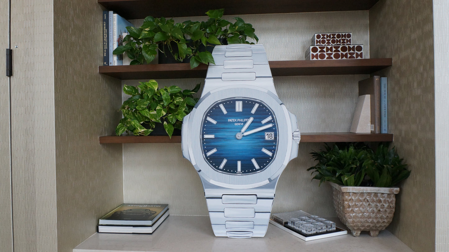 Nautilus 18 Blue Dial