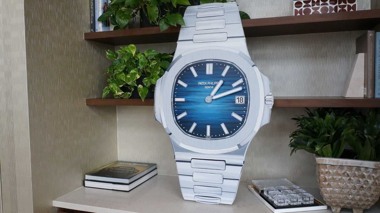 Nautilus 18 Blue Dial