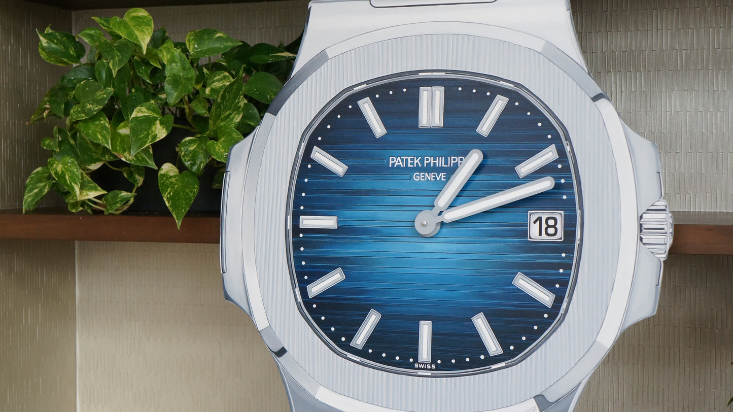 Nautilus 18 Blue Dial