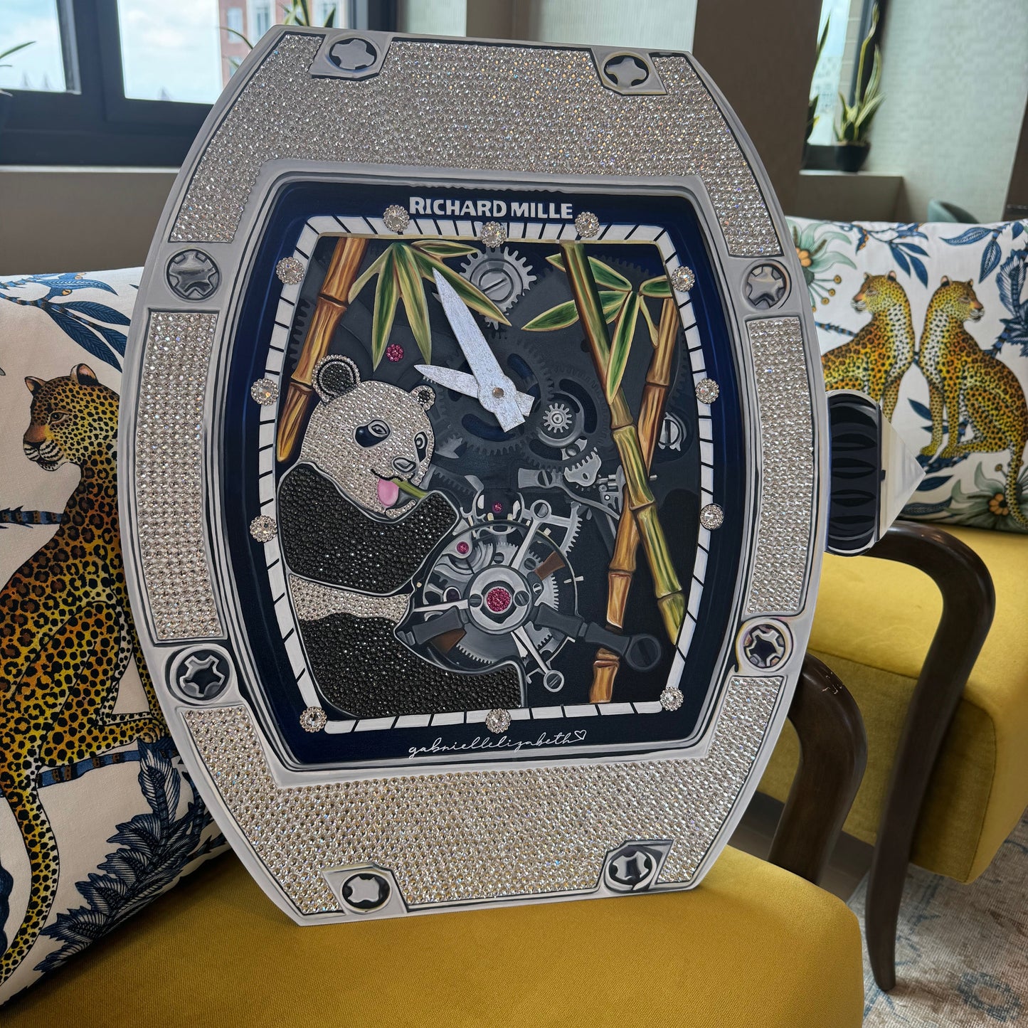 Panda Swarovski Crystal